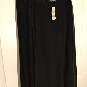 Mustard seed sheer skirt